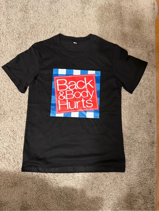 Tops - Back & Body Hurts Graphic Tee -